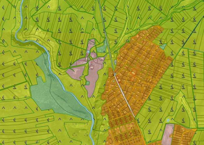 Corrected Cadastral Maps