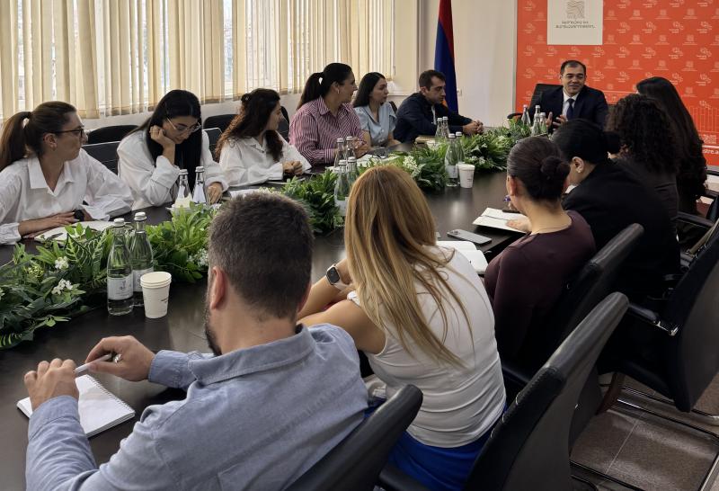 Կադաստրի կոմիտեում էին Enterprise Armenia-ի ներկայացուցիչները