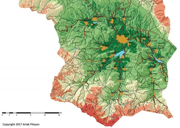 Esri Map Book №34-ում ներառված է Արտակ Փիլոյանի հեղինակած քարտեզը